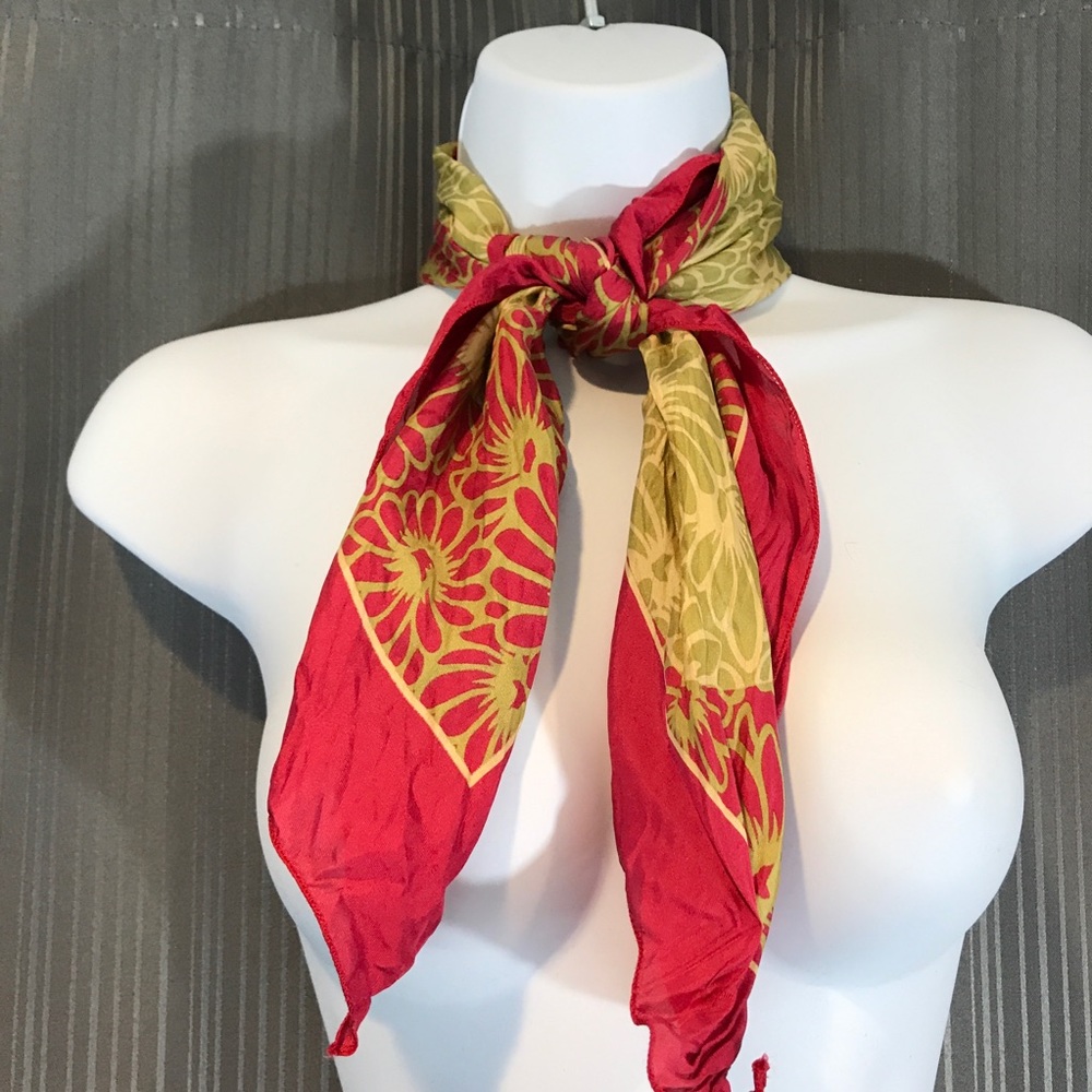 AC Canova 100% silk Neck Scarf